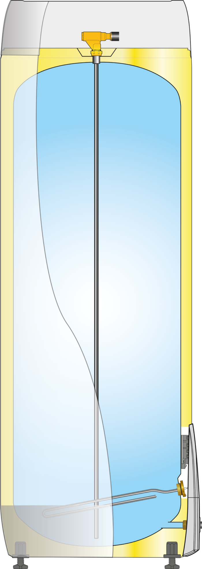 S₂C 300 - 2.8 kW/1x230V+HX 1.1m2
